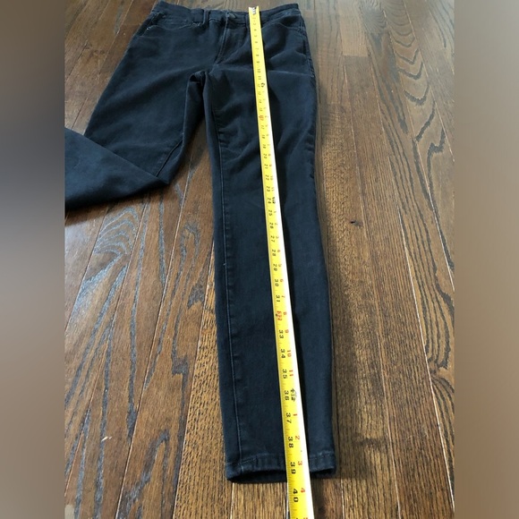 Good American Women's 6-12 Always Fits Good Legs Skinny Black High-Rise Jeans - Picture 10 of 14